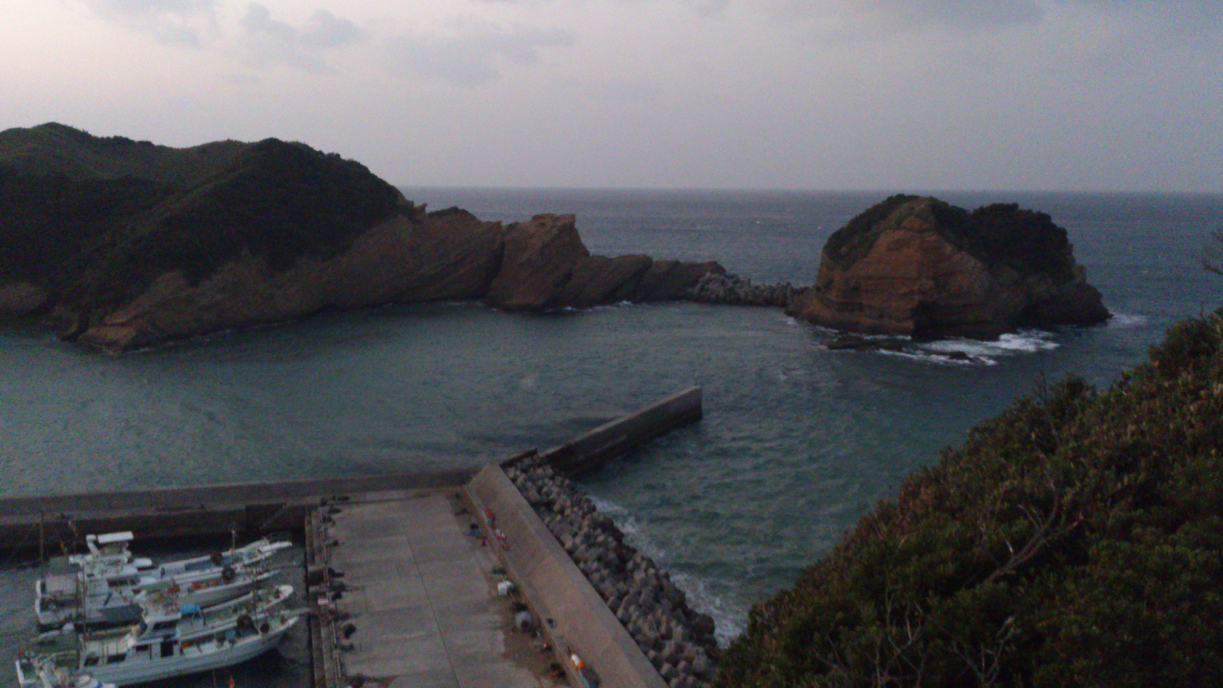 2012年12月。僕は種子島を一人で旅した：竹崎展望台で撮影（たぶん）